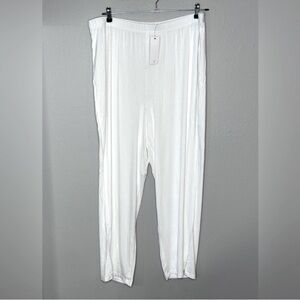 Ugh White Lounge Pajama Pants